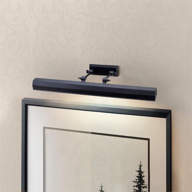 Bowery Hill Transitional 1-Light Large Metal Wall Sconce in Black