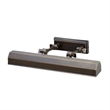 Bowery Hill Transitional 1-Light Medium Metal Wall Sconce in Dark Bronze