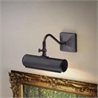 Bowery Hill 1-Light Small Traditional Metal Wall Sconce in Black
