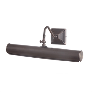 Bowery Hill 1-Light Large Traditional Metal Wall Sconce in Dark Bronze
