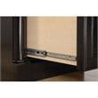Bowery Hill Set of 2 Wood L-Shaped Computer Desk & Lateral Filing Cabinet