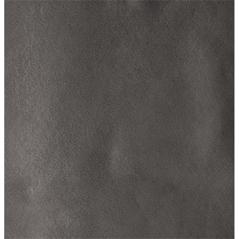 Bowery Hill Contemporary Deep Channel Tufted Grey Velvet Queen Bed