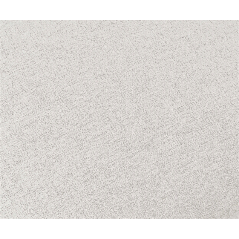 Bowery Hill Contemporary Upholstered Cream Durable Linen Textured Modular Sofa