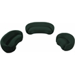 Bowery Hill Contemporary Rich Green Boucle Durable Fabric Sofa