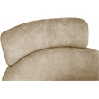 Bowery Hill Contemporary Beige Velvet Dining Chair (Set of 2)