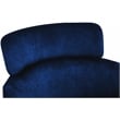 Bowery Hill Contemporary Navy Velvet Dining Chair (Set of 2)