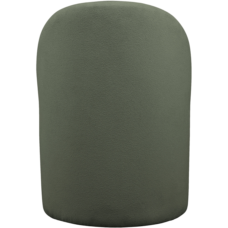 Bowery Hill Contemporary Rich Green Durable Fabric Accent Chair