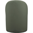 Bowery Hill Contemporary Rich Green Durable Fabric Accent Chair