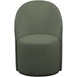 Bowery Hill Contemporary Rich Green Durable Fabric Accent Chair