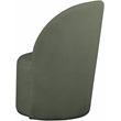 Bowery Hill Contemporary Rich Green Durable Fabric Accent Chair