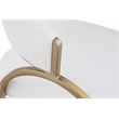 Bowery Hill Contemporary Soft Cream Polyester Fabric Dining Chair (Set of 2)