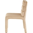 Bowery Hill Contemporary Camel Velvet Dining Chair (Set of 2)