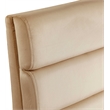 Bowery Hill Contemporary Camel Velvet Dining Chair (Set of 2)