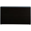 Bowery Hill Contemporary Navy Linen Textured Fabric Queen Bed