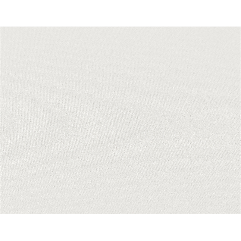 Bowery Hill Contemporary Soft Cream Linen Textured Fabric Sofa