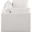 Bowery Hill Contemporary Soft Plush Cream Fabric Modular Sofa