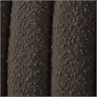 Bowery Hill Contemporary Deep Channel Tufted Rich Brown Boucle Fabric Queen Bed