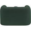 Bowery Hill Contemporary Rich Green Boucle Durable Fabric Chair