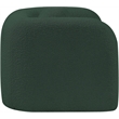 Bowery Hill Contemporary Rich Green Boucle Durable Fabric Chair