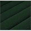 Bowery Hill Contemporary Deep Channel Tufted Rich Green Boucle Fabric Sofa