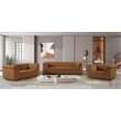 Bowery Hill Contemporary Deep Channel Tufted Soft Saddle Velvet Fabric Chair