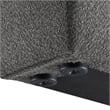 Bowery Hill Contemporary Rich Grey Boucle Durable Fabric Full Bed
