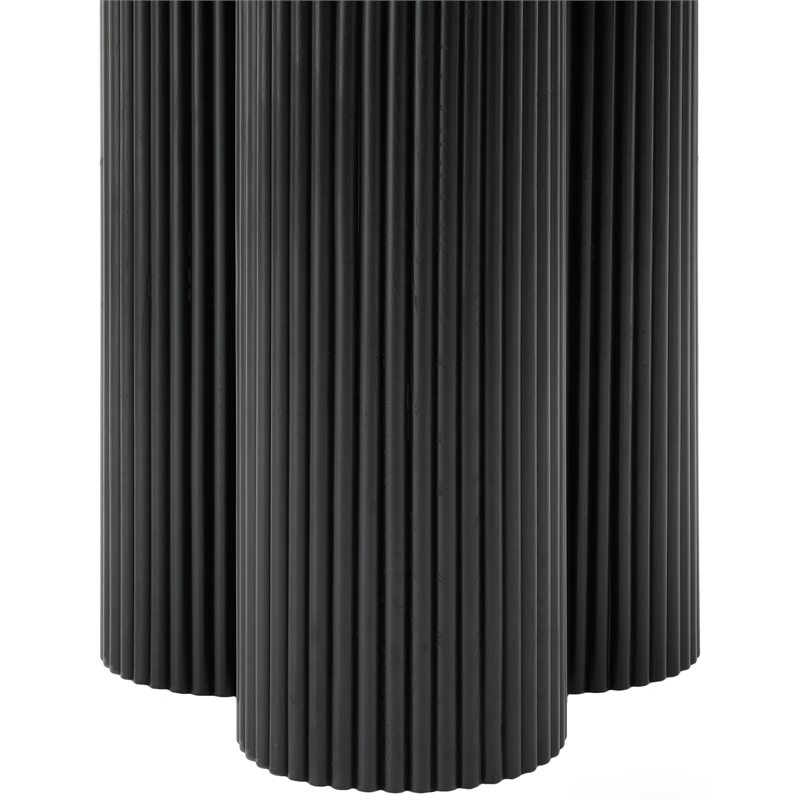 Bowery Hill Mid-Century Modern Black Oak Veneer 48