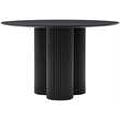 Bowery Hill Mid-Century Modern Black Oak Veneer 48