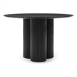 Bowery Hill Mid-Century Modern Black Oak Veneer 48