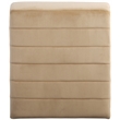 Bowery Hill Contemporary Deep Channel Tufted Rich Camel Velvet Accent Chair