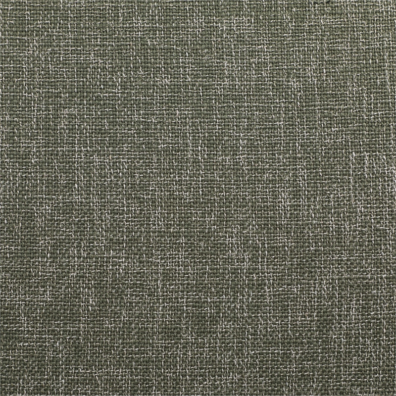 Bowery Hill Upholstered Green Linen Textured Fabric Accent Swivel Chair