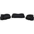 Bowery Hill Contemporary Rich Black Boucle Durable Fabric Sofa