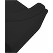 Bowery Hill Contemporary Rich Black Boucle Durable Fabric Corner