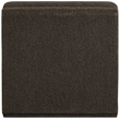 Bowery Hill Contemporary Rich Brown Boucle Durable Fabric Armless