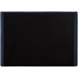 Bowery Hill Contemporary Upholstered Navy Chenille Fabric Full Bed