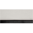 Bowery Hill Contemporary Beige Linen Textured Fabric Twin Bed