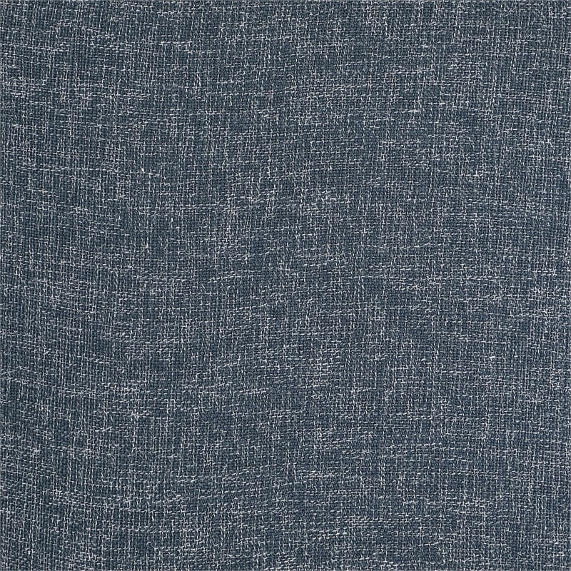 Bowery Hill Upholstered Blue Linen Textured Fabric Swivel Accent Chair