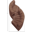 Bowery Hill Contemporary Cognac Vegan Leather Modular Sectional