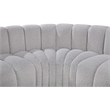 Bowery Hill Contemporary Grey Boucle Fabric Modular Sectional