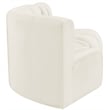 Bowery Hill Contemporary Soft Cream Velvet Modular Sectional