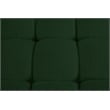 Bowery Hill Contemporary Rich Green Boucle Fabric Modular Sofa