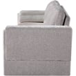 Bowery Hill Contemporary Rich Grey Chenille Durable Fabric Sofa