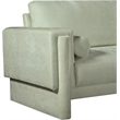 Bowery Hill Contemporary Rich Mint Chenille Durable Fabric Chair
