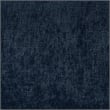 Bowery Hill Contemporary Channel Tufted Navy Chenille Fabric Queen Bed