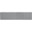 Bowery Hill Contemporary Rich Grey Boucle Fabric Modular Sofa