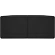 Bowery Hill Contemporary Rich Black Boucle Fabric Modular Sofa