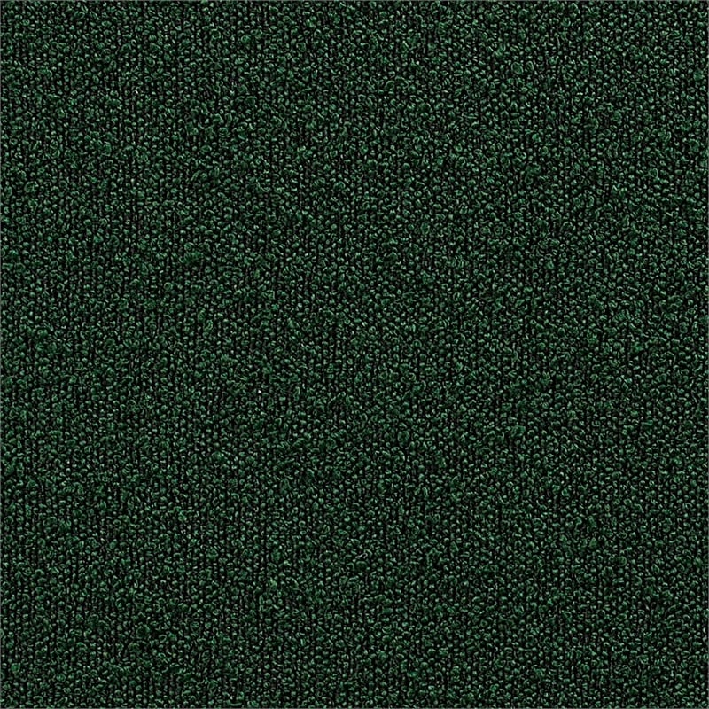 Bowery Hill Contemporary Rich Green Boucle Fabric Modular Sofa