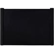 Bowery Hill Contemporary Solid Wood Frame Black Durable Velvet Full Bed