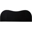 Bowery Hill Contemporary Black Boucle Durable Fabric Queen Bed