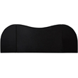 Bowery Hill Contemporary Black Linen Textured Fabric King Bed